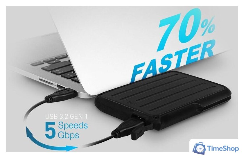 Внешний накопитель Silicon-Power Armor A66 1TB SP010TBPHD66SS3K - Изображение №6 — Интернет-магазин Time-Shop