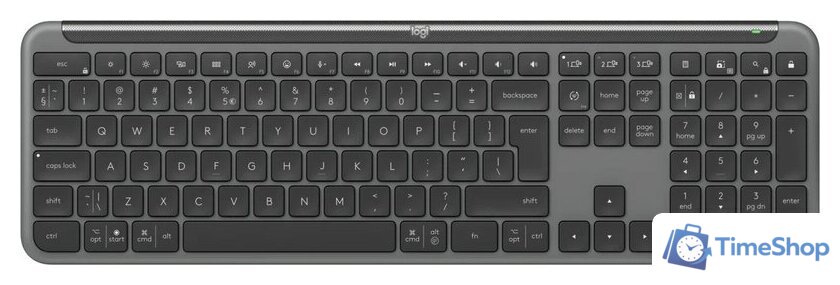 Клавиатура Logitech Signature Slim K950 920-012465 (графитовый, нет кириллицы) - Изображение №1 — Интернет-магазин Time-Shop