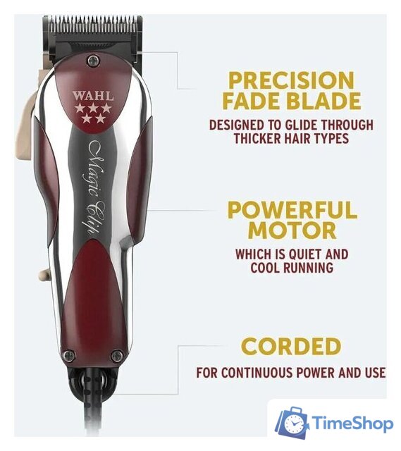 Машинка для стрижки волос Wahl MagicClip 3026830 - Изображение №6 — Интернет-магазин Time-Shop