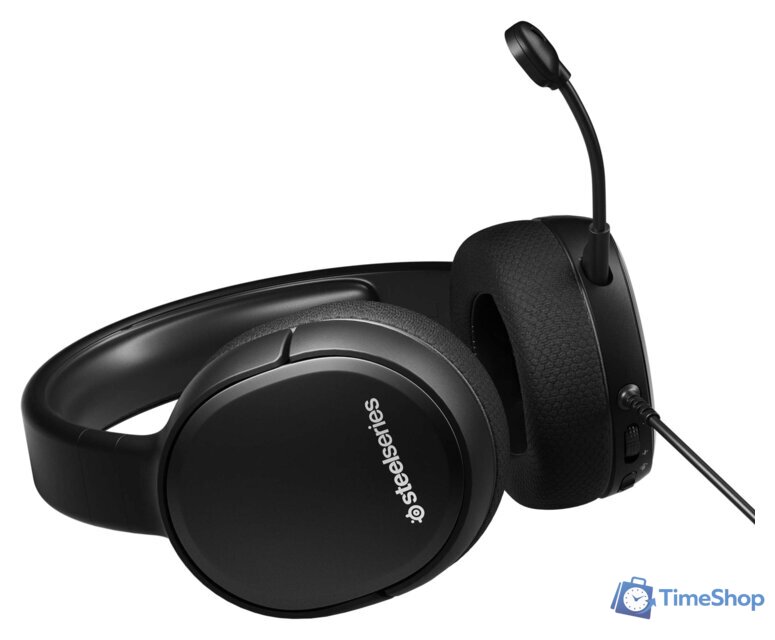 Наушники SteelSeries Arctis 1 (черный) - Изображение №4 — Интернет-магазин Time-Shop