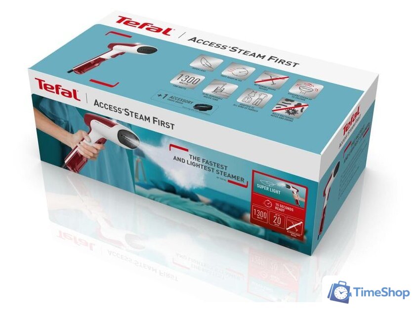 Отпариватель Tefal Access Steam First DT6132E0 - Изображение №7 — Интернет-магазин Time-Shop