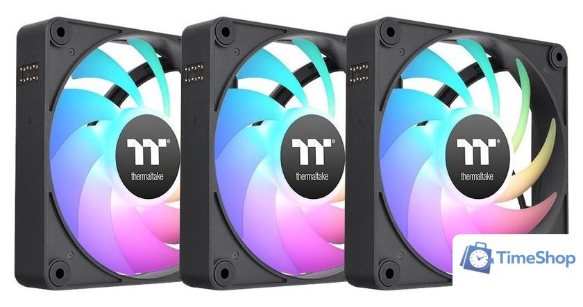 Комплект вентиляторов для корпуса Thermaltake CT120 EX ARGB 3-Fan Pack CL-F181-PL12SW-A - Изображение №1 — Интернет-магазин Time-Shop