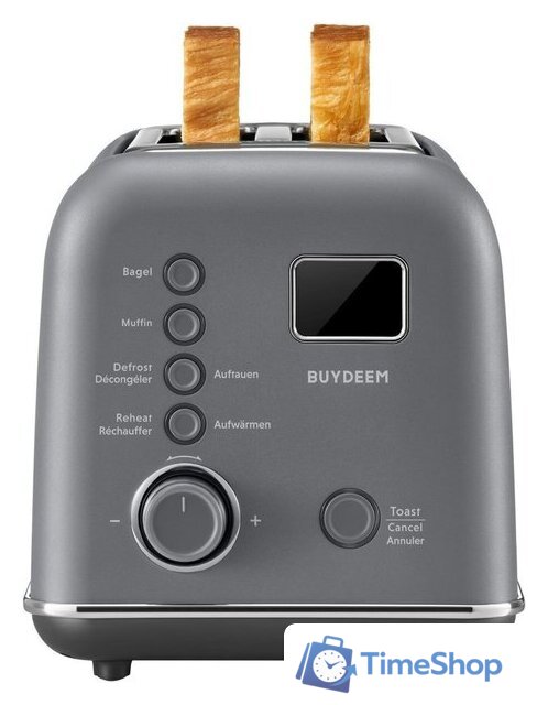Тостер Buydeem DT730E Ink Grey - Изображение №1 — Интернет-магазин Time-Shop