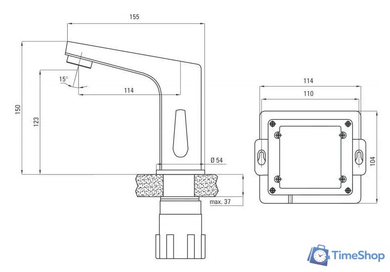 Смеситель Deante BCH 029R - Изображение №6 — Интернет-магазин Time-Shop