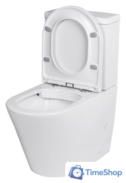 Унитаз напольный Roxen Wailet Tornado Rimless Soft Close 600175-01 - Изображение №6 — Интернет-магазин Time-Shop