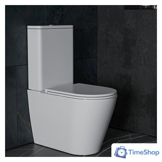 Унитаз напольный Roxen Wailet Tornado Rimless Soft Close 600175-01 - Изображение №2 — Интернет-магазин Time-Shop