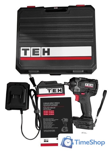 Гайковерт TEH LW600N-1B (с 1-им АКБ, кейс) - Изображение №5 — Интернет-магазин Time-Shop