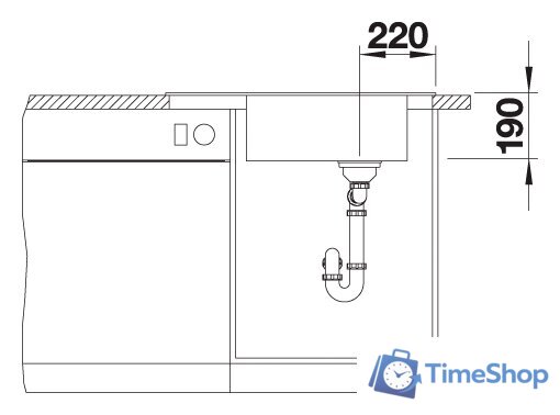 Кухонная мойка Blanco Elon XL 6 S 524848 (белый) - Изображение №4 — Интернет-магазин Time-Shop