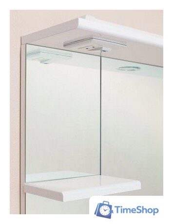  Onika Шкаф с зеркалом Эльбрус 80.02 правый (белый) [208022] - Изображение №3 — Интернет-магазин Time-Shop