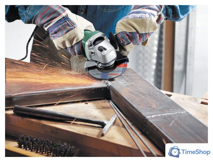 Угловая шлифмашина Bosch PWS 650-125 06034110R0 - Изображение №3 — Интернет-магазин Time-Shop