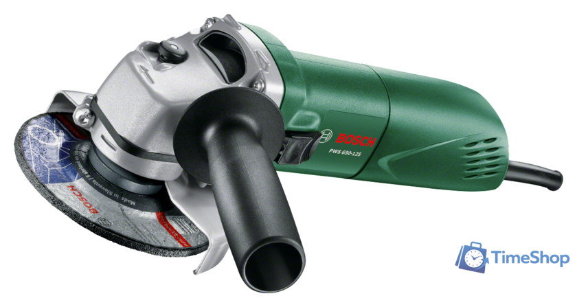 Угловая шлифмашина Bosch PWS 650-125 06034110R0 - Изображение №1 — Интернет-магазин Time-Shop