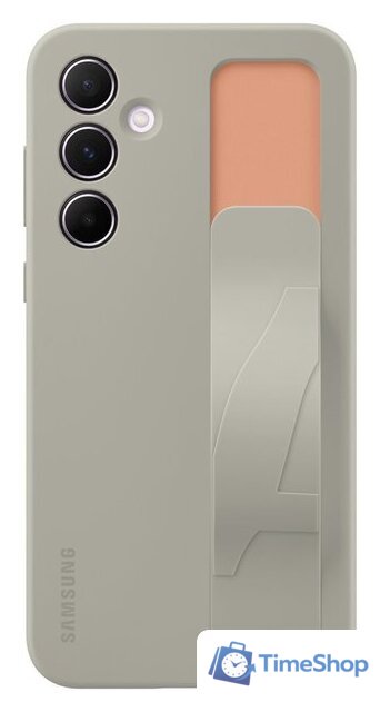 Чехол для телефона Samsung Standing Grip Case Galaxy A55 (серый) - Изображение №3 — Интернет-магазин Time-Shop