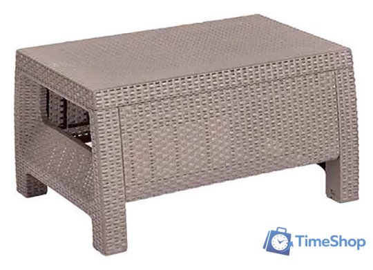 Стол Keter Corfu Table 241722 (капучино) - Изображение №1 — Интернет-магазин Time-Shop