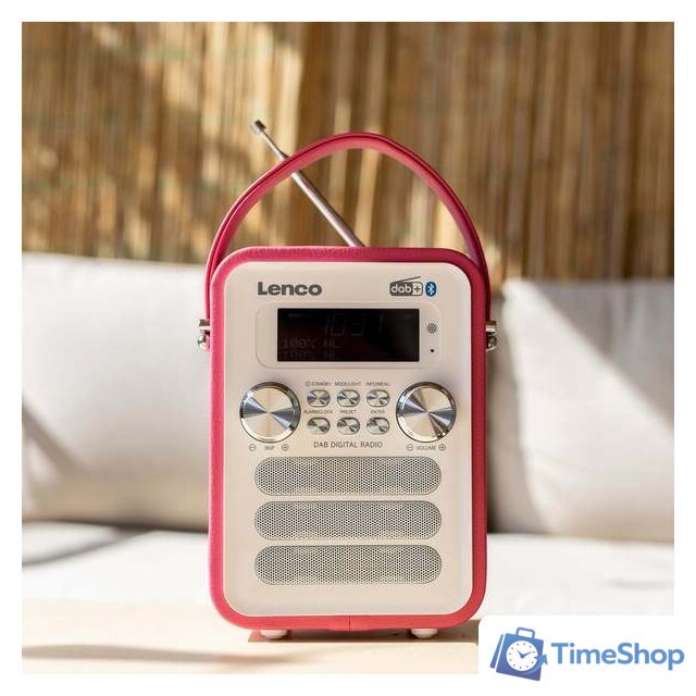 Радиоприемник Lenco PDR-051PKWH - Изображение №3 — Интернет-магазин Time-Shop