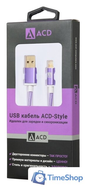 Кабель ACD Style ACD-U913-P6P - Изображение №4 — Интернет-магазин Time-Shop