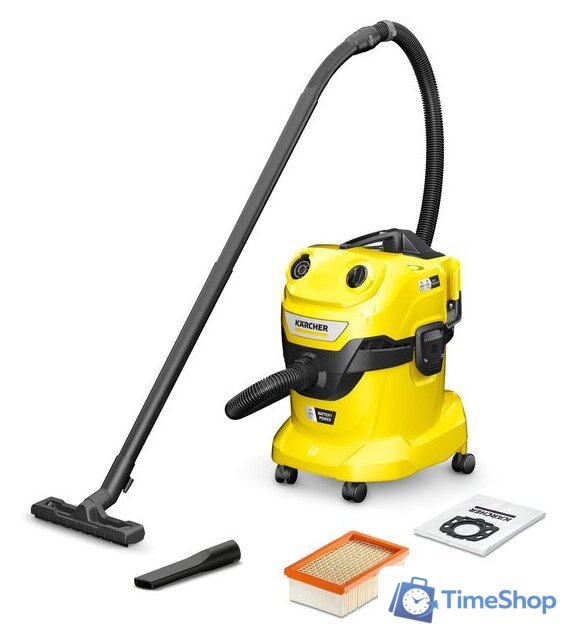 Пылесос Karcher WD 4-18 Dual 1.628-600.0 (без АКБ) - Изображение №1 — Интернет-магазин Time-Shop