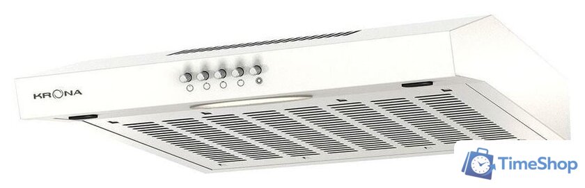 Кухонная вытяжка Krona Ermina 600 PB (белый) - Изображение №1 — Интернет-магазин Time-Shop
