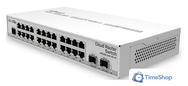 Управляемый коммутатор 3-го уровня Mikrotik CRS326-24G-2S+IN - Изображение №2 — Интернет-магазин Time-Shop