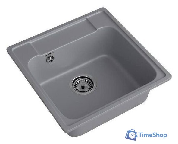 Кухонная мойка GranFest QUARZ GF-Z48 (темно-серый) - Изображение №2 — Интернет-магазин Time-Shop