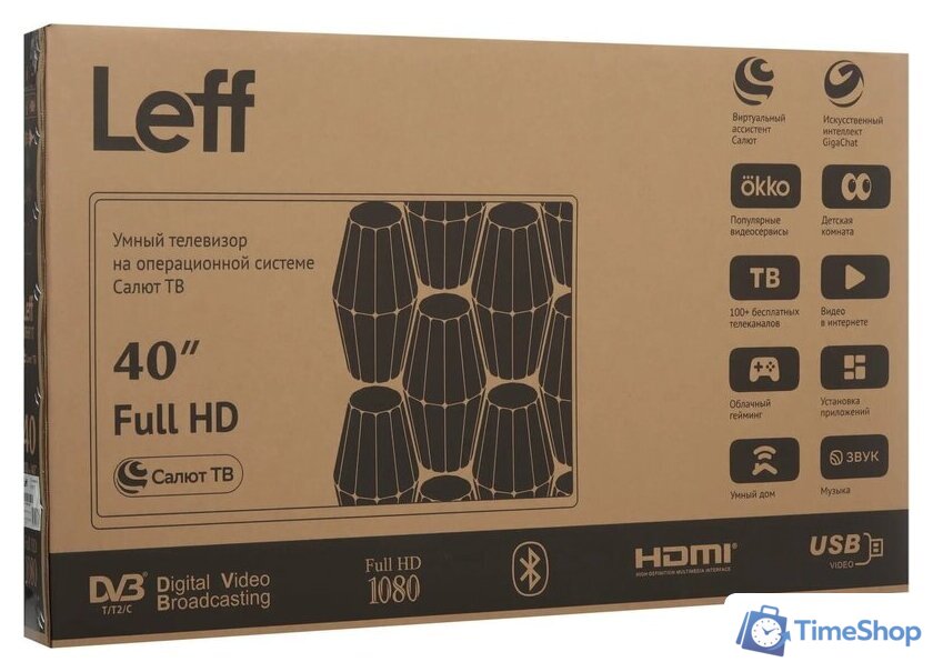 Телевизор Leff 40F691T - Изображение №13 — Интернет-магазин Time-Shop