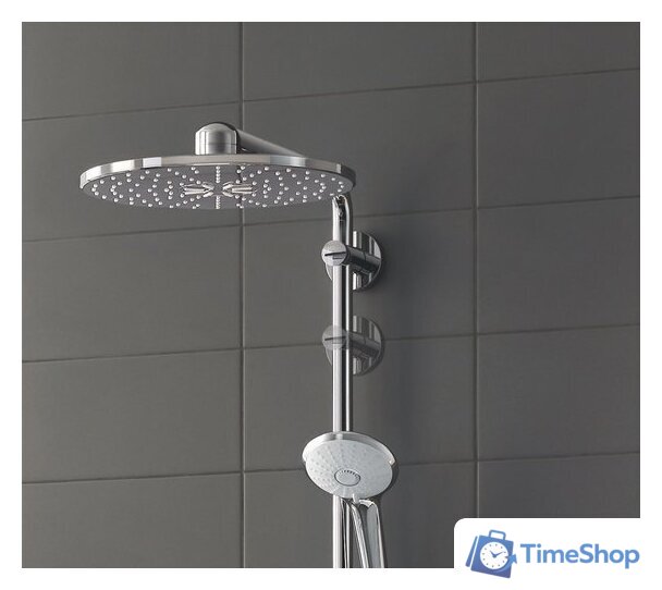 Душевая система  Grohe Euphoria SmartControl System 310 Duo 26507000 (хром) - Изображение №14 — Интернет-магазин Time-Shop