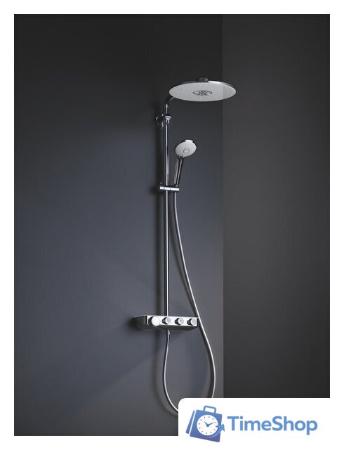 Душевая система  Grohe Euphoria SmartControl System 310 Duo 26507000 (хром) - Изображение №9 — Интернет-магазин Time-Shop