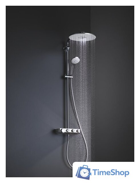 Душевая система  Grohe Euphoria SmartControl System 310 Duo 26507000 (хром) - Изображение №10 — Интернет-магазин Time-Shop