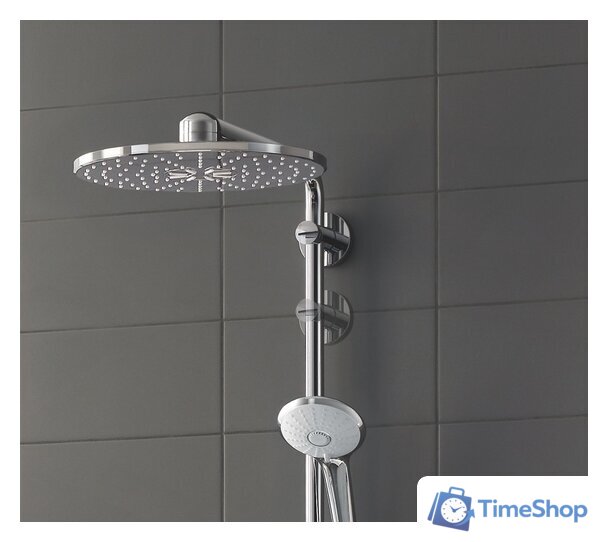 Душевая система  Grohe Euphoria SmartControl System 310 Duo 26507000 (хром) - Изображение №14 — Интернет-магазин Time-Shop