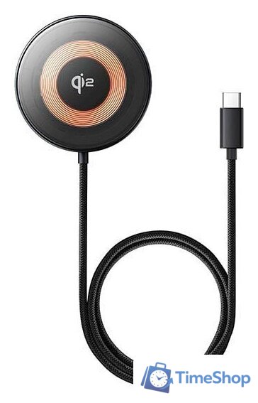 Беспроводное зарядное Baseus Simple Mini4 Magnetic Wireless Charging Stand 15W Qi2 P10273300121-01 - Изображение №1 — Интернет-магазин Time-Shop