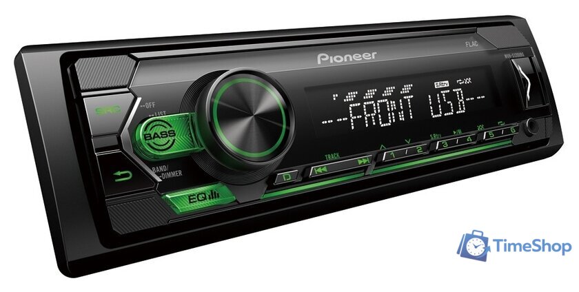 USB-магнитола Pioneer MVH-S120UBG - Изображение №2 — Интернет-магазин Time-Shop