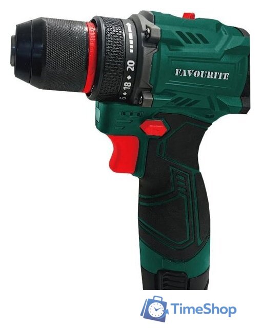 Дрель-шуруповерт Favourite DC NB12 121150212 (с 2-мя АКБ, кейс) - Изображение №1 — Интернет-магазин Time-Shop