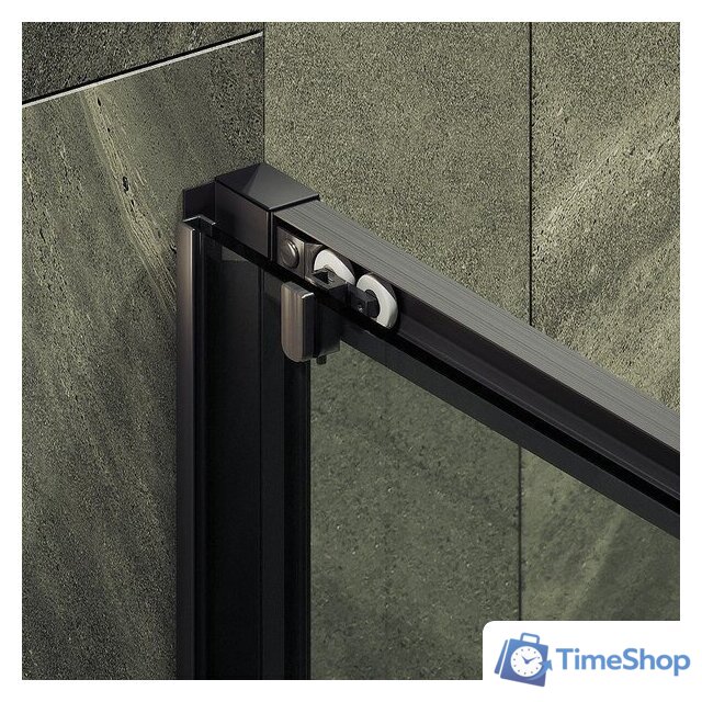 Душевая дверь MaybahGlass 195x120 MGD-1276-6 (бесцветный/черный) - Изображение №7 — Интернет-магазин Time-Shop