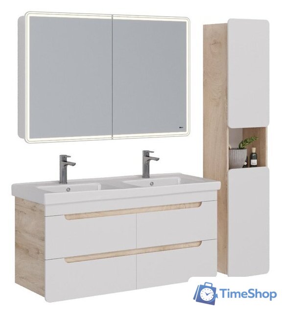  Lemark Тумба под умывальник Olivia 120 LM08OL125T (дуб кантри) - Изображение №7 — Интернет-магазин Time-Shop