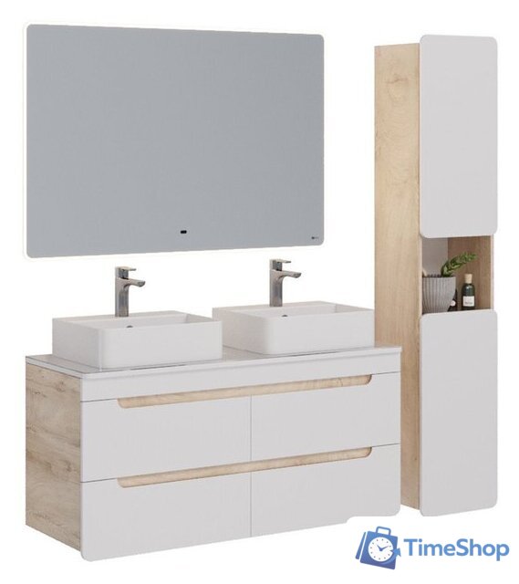  Lemark Тумба под умывальник Olivia 120 LM08OL125T (дуб кантри) - Изображение №8 — Интернет-магазин Time-Shop