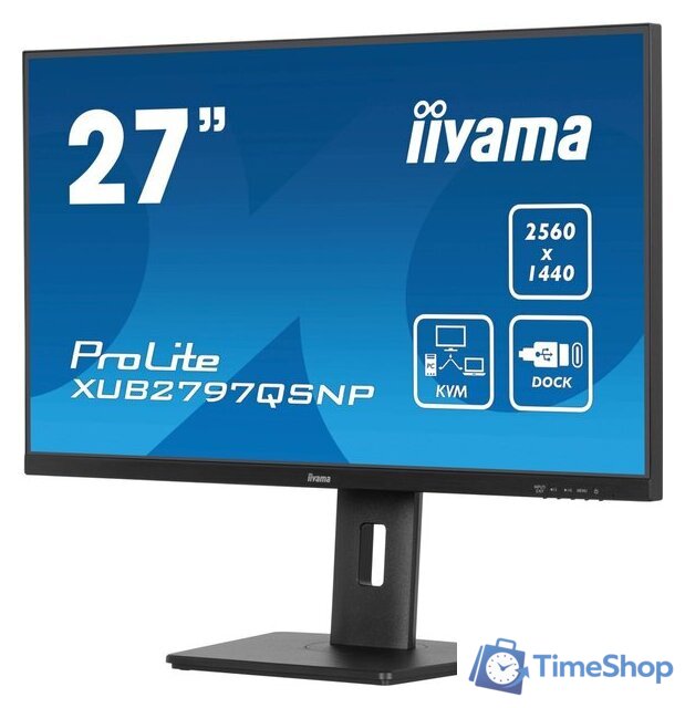 Монитор iiyama ProLite XUB2797QSNP-B1 - Изображение №5 — Интернет-магазин Time-Shop