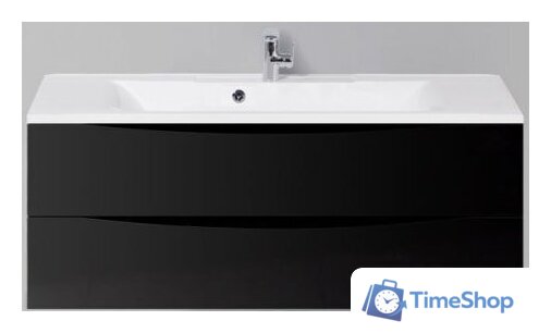  BelBagno Тумба под умывальник Marino-1200-2C-SO-NL-P (nero laccato lucid) - Изображение №1 — Интернет-магазин Time-Shop
