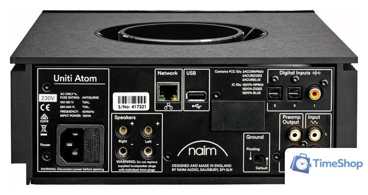 Сетевой ресивер Naim Uniti Atom - Изображение №3 — Интернет-магазин Time-Shop