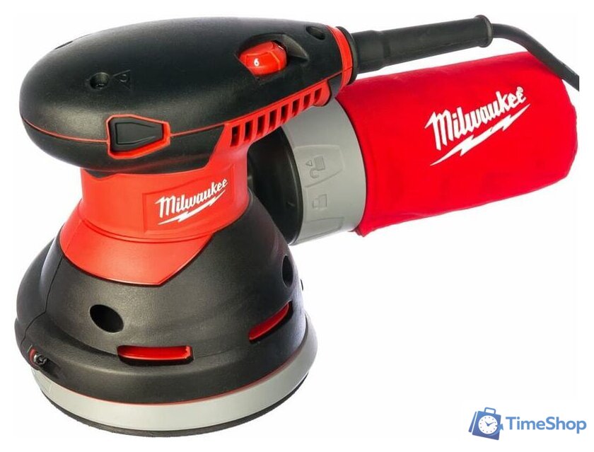 Эксцентриковая шлифмашина Milwaukee ROS 125 E 4933433180 - Изображение №5 — Интернет-магазин Time-Shop