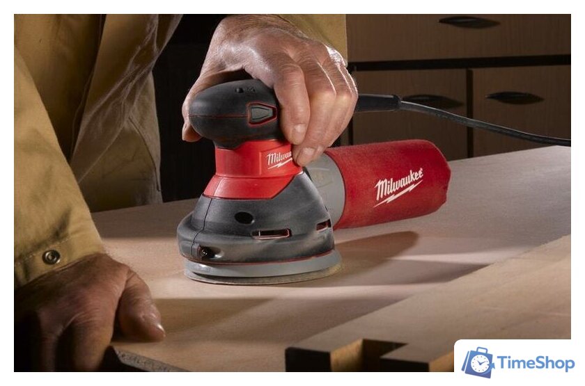 Эксцентриковая шлифмашина Milwaukee ROS 125 E 4933433180 - Изображение №12 — Интернет-магазин Time-Shop