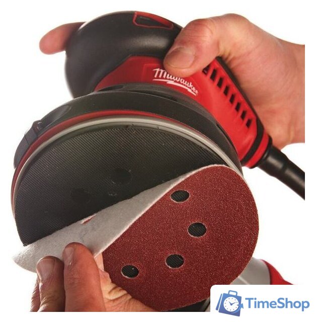 Эксцентриковая шлифмашина Milwaukee ROS 125 E 4933433180 - Изображение №10 — Интернет-магазин Time-Shop