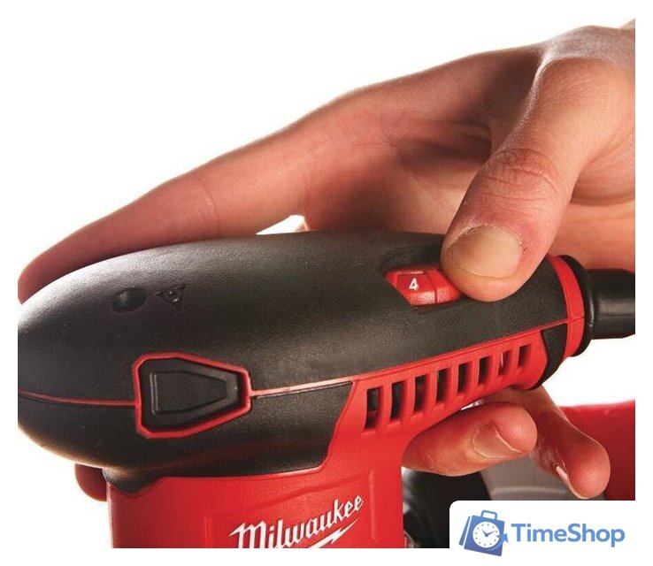 Эксцентриковая шлифмашина Milwaukee ROS 125 E 4933433180 - Изображение №7 — Интернет-магазин Time-Shop