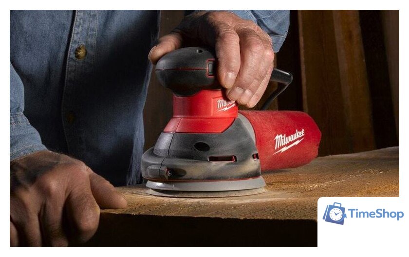 Эксцентриковая шлифмашина Milwaukee ROS 125 E 4933433180 - Изображение №13 — Интернет-магазин Time-Shop