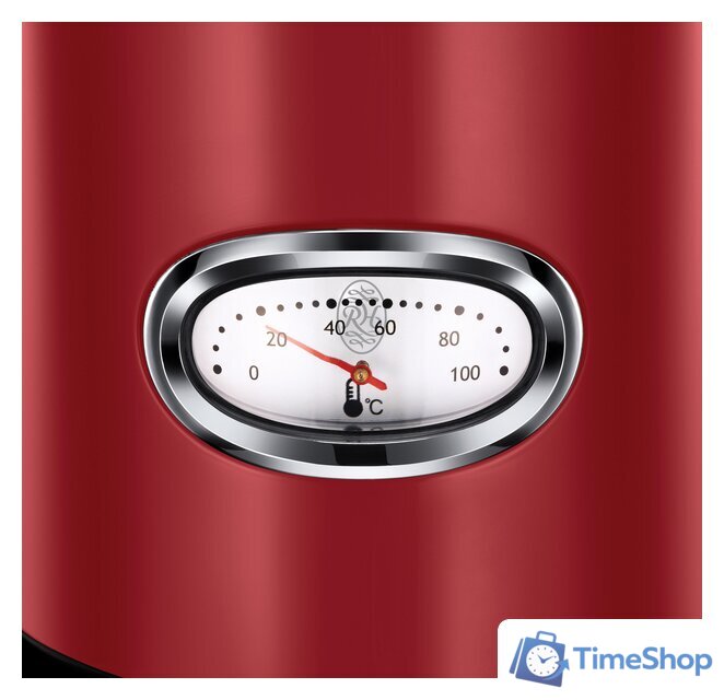 Электрический чайник Russell Hobbs 21670-70 Retro Ribbon Red - Изображение №4 — Интернет-магазин Time-Shop