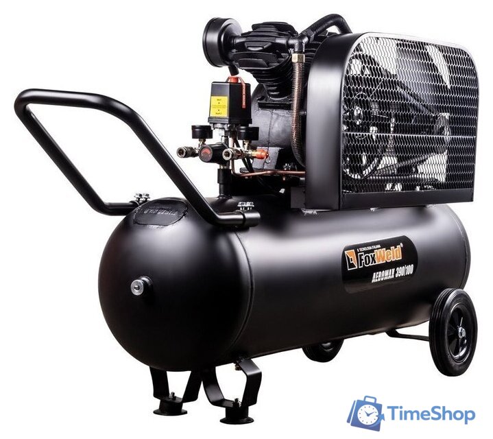 Компрессор FoxWeld Aeromax 390/100 7290 - Изображение №4 — Интернет-магазин Time-Shop