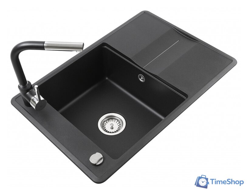 Кухонная мойка TEKA Estela 50 B-TQ (оникс) - Изображение №2 — Интернет-магазин Time-Shop