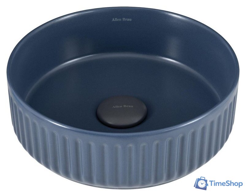 Умывальник Allen Brau Fantasy Line 36 4.11032.ID индиго - Изображение №1 — Интернет-магазин Time-Shop