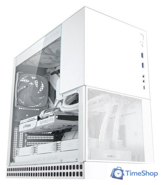 Корпус Geometric Future Model 4 King Arthur (белый) - Изображение №1 — Интернет-магазин Time-Shop