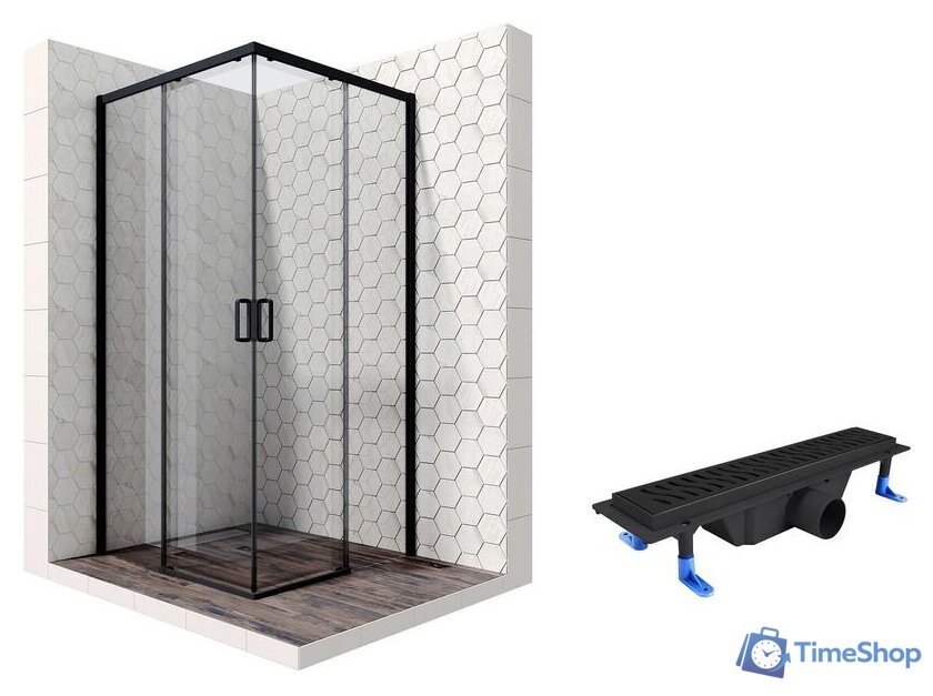 Душевой уголок Ambassador Set 11011204-ST2 - Изображение №1 — Интернет-магазин Time-Shop