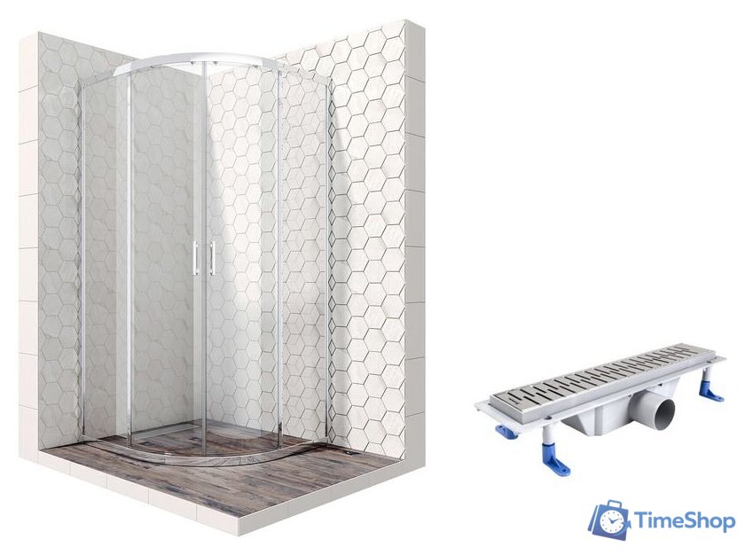 Душевой уголок Ambassador Set 14011104-ST2 - Изображение №1 — Интернет-магазин Time-Shop