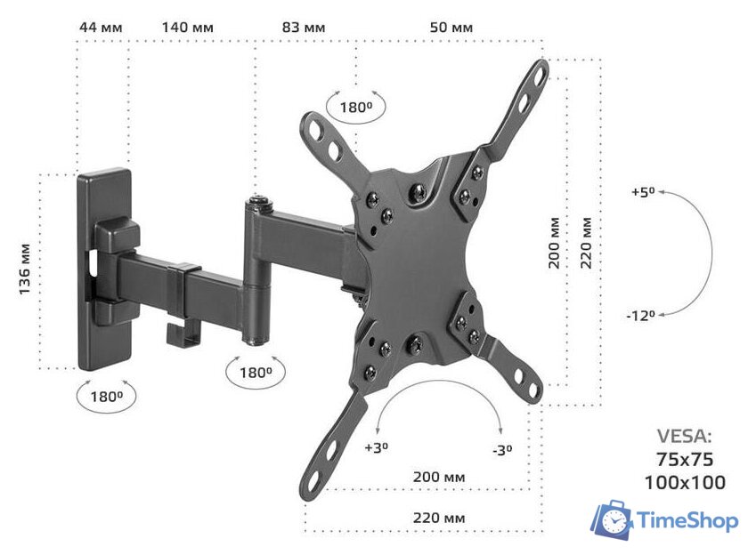 Кронштейн для телевизора Harper TVFW-42 - Изображение №9 — Интернет-магазин Time-Shop